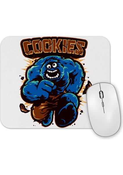 Cookie Monster Kurabiye Canavarı Hulk Mouse Pad