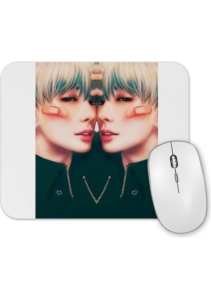 Bts Wonho Mouse Pad