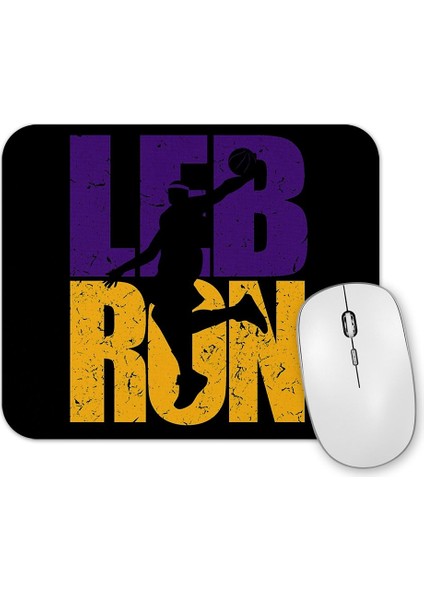 Lebron James Lakers Colors Mouse Pad