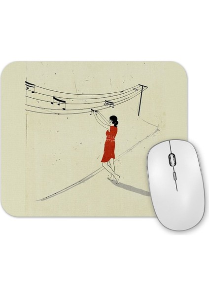 Nota Asan Kadın Mouse Pad