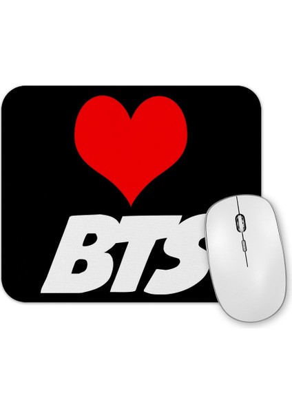 I Love Bts Mouse Pad