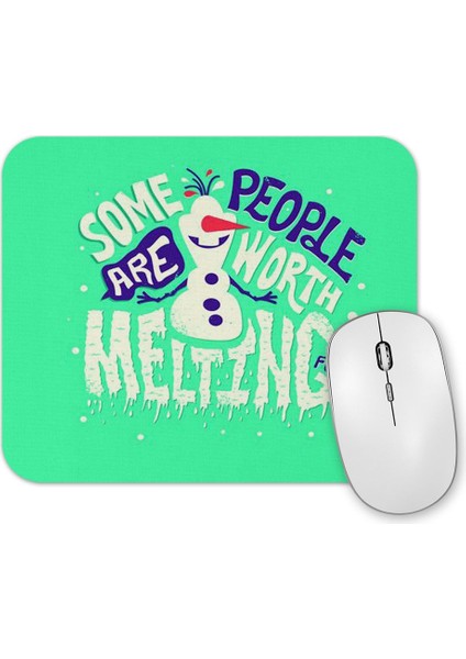 Sevimli Kardan Adam Mouse Pad