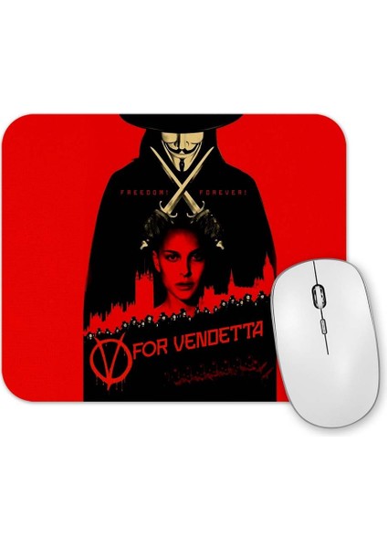 V For Vendetta Freedom Mouse Pad