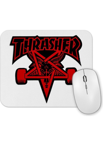 Thrasher Skate Skateboard Mouse Pad