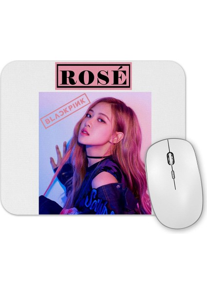 Blackpink Rose 01 Mouse Pad