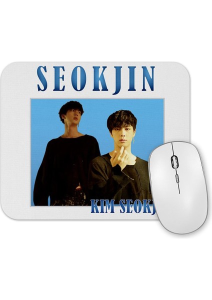 Kim Seokjin Vintage Bts Mouse Pad
