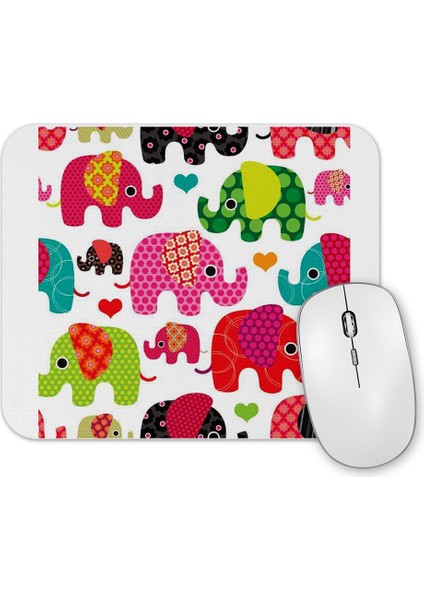 Renkli Filler Mouse Pad