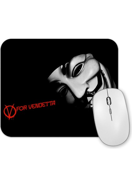 V For Vendetta V Mouse Pad