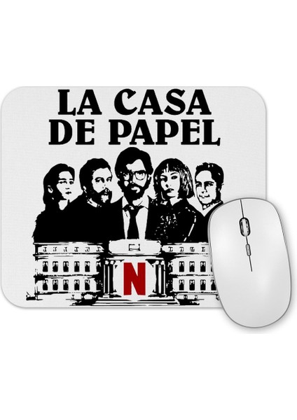 La Casa De Papel Netflix Mouse Pad