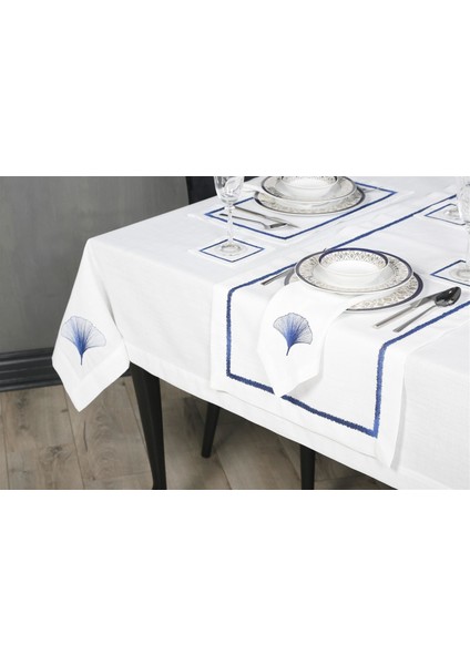 Caka Home Runner Zikzak Nakışlı Keten Efektli fiyatları