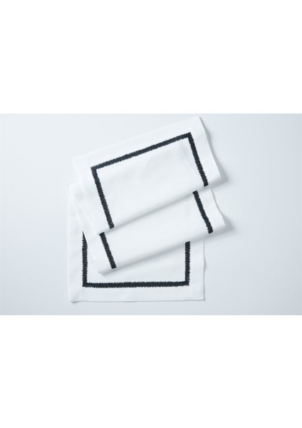 Caka Home Runner Zikzak Nakışlı Keten Efektli modelleri