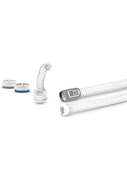 Airfit N20 Cpap Başlıklı Silikon Burun Maskesi Airmini Bağlantısı