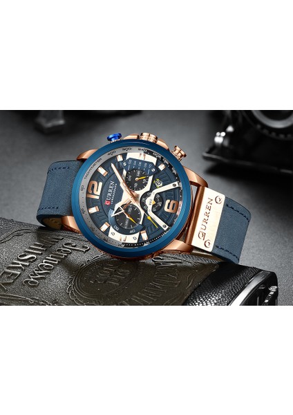 Curren 8329 Kuvars Erkek Basit Spor Kol (Yurt Dışından) fiyatları