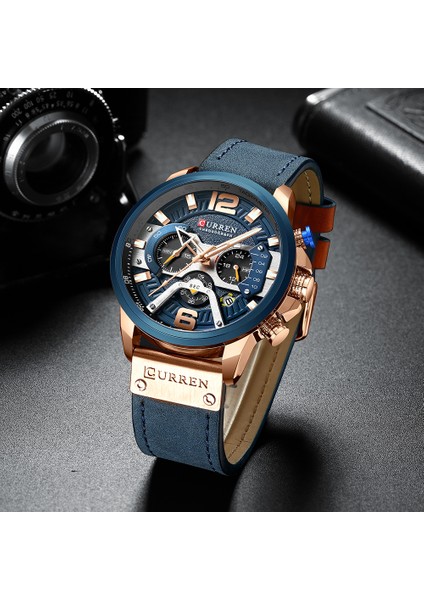 Curren 8329 Kuvars Erkek Basit Spor Kol (Yurt Dışından) modelleri