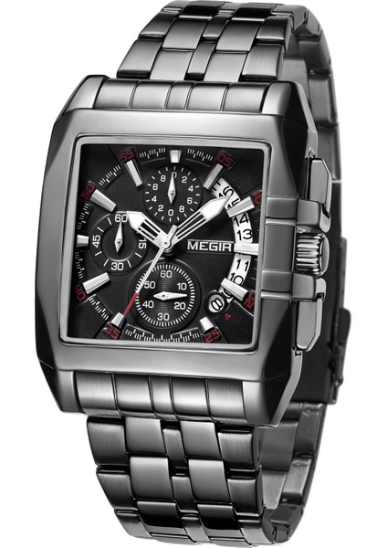 Klasik Erkek Quartz Saat Megır Analog Kol Saati (Yurt Dışından)