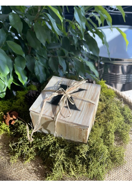 Kova Burcu Doğal Taş Kutusu -Doğal Taş