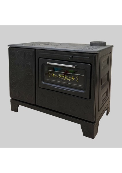 Pres-Iş Yay Kapaklı Kovalı Kuzine Mat