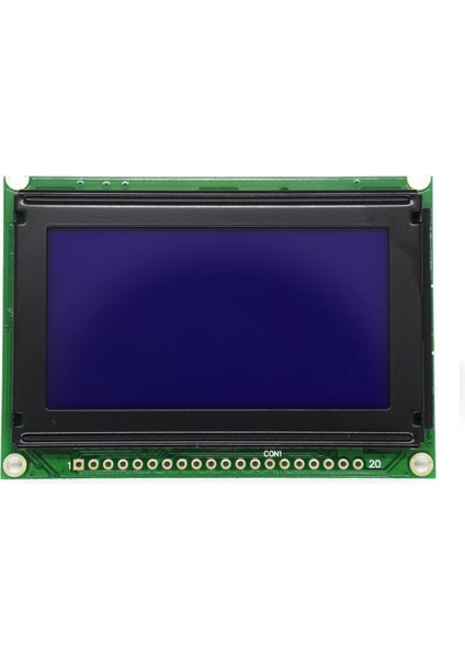 2.4 Inch WG12864B-TMI-V#N Mavi Glcd Modül 5V 28x64 Pixel Grafik Lcd Display Ekran Gösterge