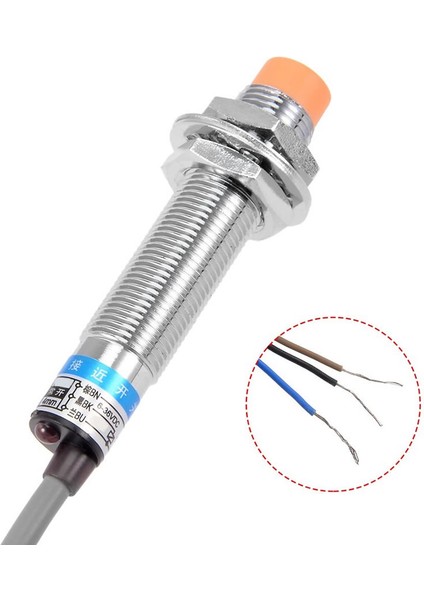 LJ12A3-4-Z/BX Endüktif Npn Mesafe Sensörü