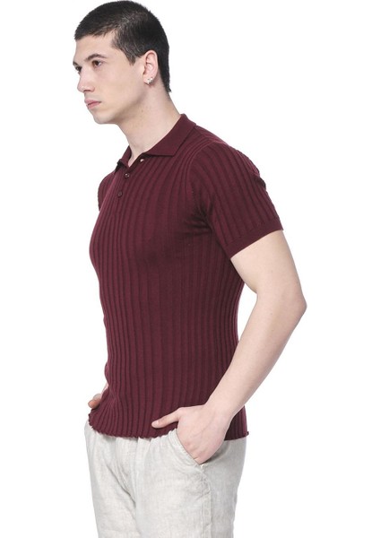 Fitilli Triko Erkek Polo T-Shirt fiyatları