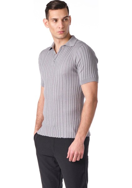 Fitilli Triko Erkek Polo T-Shirt fiyatları
