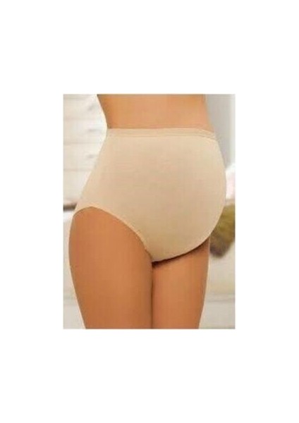 Bayan Hamile Lohusa Külot Çeşitleri 2 Li Paket (Ten Rengi-Beyaz )