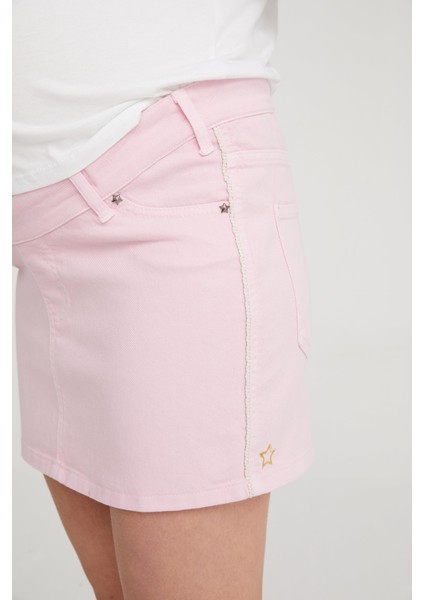 Vavien Hamile Likralı Etek Toz Pembe 1061 fırsatları