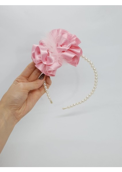 023PE - 2 'li Lohusa Seti Lohusa Terlik ve Incili Taç Pembe indirimleri