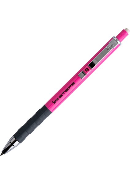 Steps Fosforlu Kalem Set 0.7 mm Pembe 3'lü