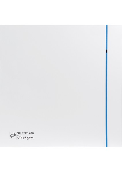 Silent 200 Chz Design Zaman Ayarlı Nem Sensörlü Fan