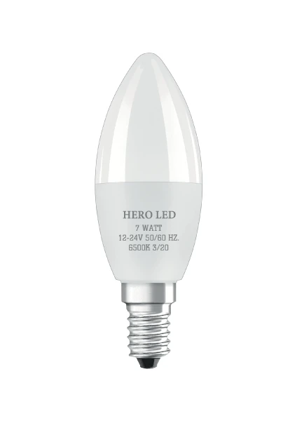 Hero Led 7 Watt Buji LED Ampul - 7W Ampul – Günışığı