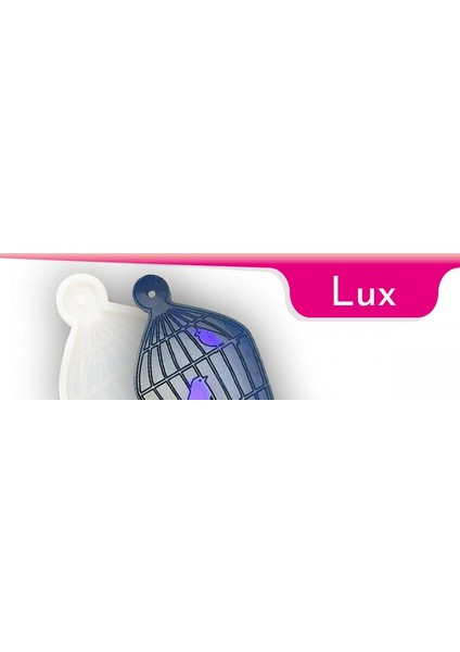 Lux Kuş Kafesi Kitap Ayracı Silikon Kalıbı