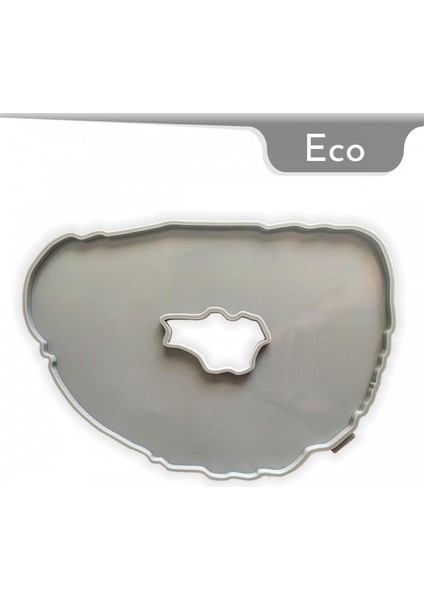 Eco Delikli Geode Tepsi Silikon Kalıp