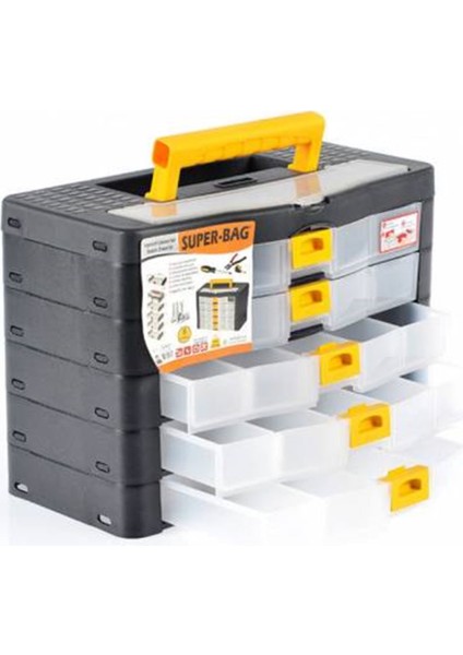 2071 5 Li Organizerli Çekmece Kutu