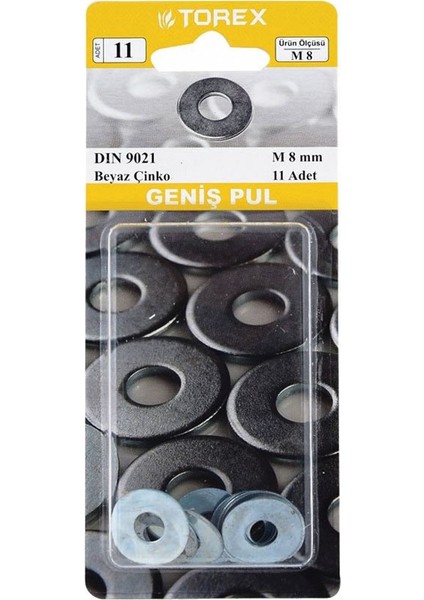 Dın 9021 M10 Geniş Pul