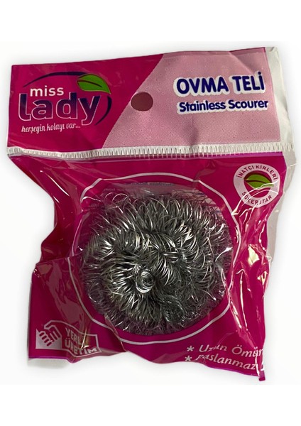 Bulaşık Ovma Top Teli