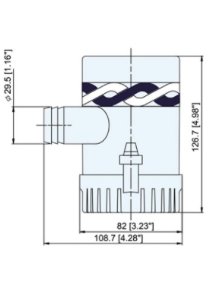 Sintine Pompası R18 Serisi 1000GPH 24V