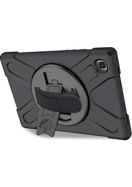 Samsung Galaxy Tab A7 Lite T225 Kılıf Heavy Defender Siyah