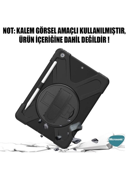 Samsung Galaxy Tab A7 Lite T225 Kılıf Heavy Defender Siyah