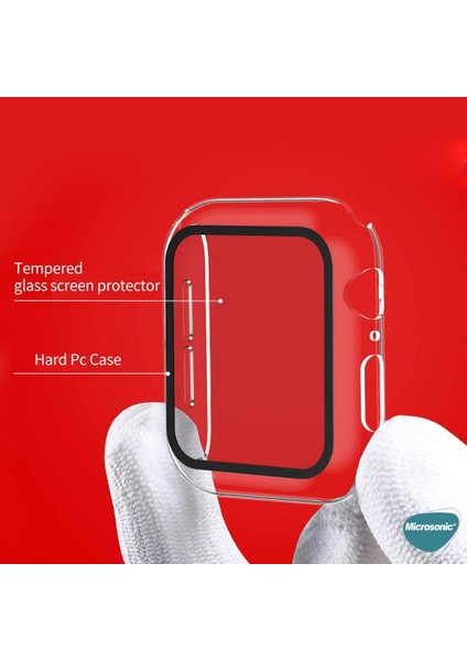 Apple Watch Uyumlu Series 6 40MM Kılıf Clear Premium Slim Watch Uyumluband Şeffaf fiyatları
