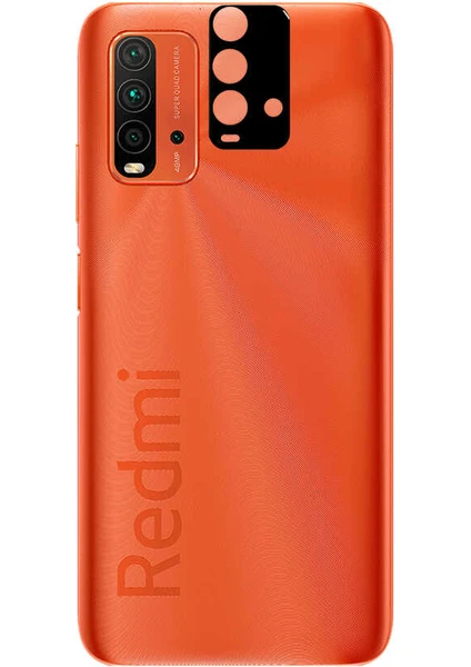 Xiaomi Redmi 9t 3D Kamera Lens Koruyucu Temperli Cam