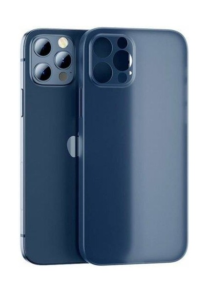 iPhone 12 Ultra Ince Kamera Çıkıntılı Pp Silikon Kılıf