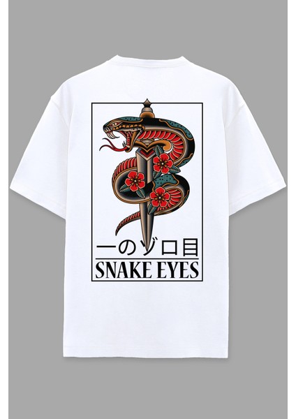 Snake Eyes Oversize T-Shirt