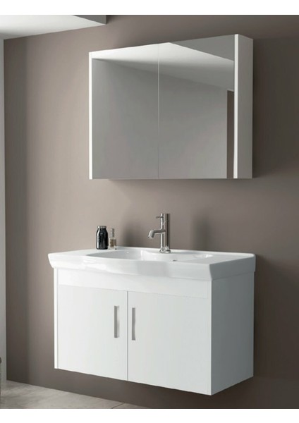Ece Banyo Gama 90 Set Parlak Beyaz fiyatları