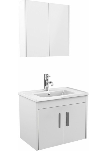 Gama 65 cm Banyo Dolabı - Beyaz