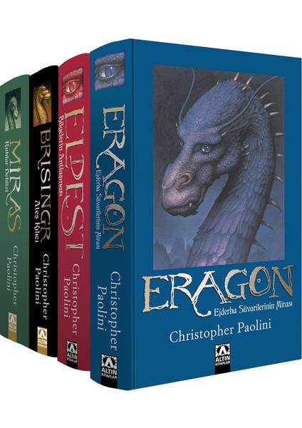 Miras Döngüsü Set - 4 Kitap - Christopher Paolini