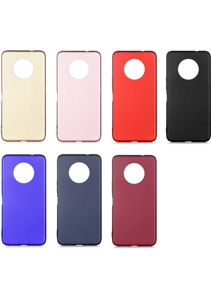 Infinix Note 7 Kılıf Yumuşak Dokulu Soft Esnek Ince Mat Renkli Lüks Premier Silikon Kapak