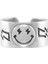 Erkek Antik Gümüş Kaplama Ayarlanabilir Gülen Yüz Emoji Yüzük 4