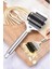 Kitchen Store Paslanmaz Çelik Erişte Makinesi - Sarımsak Ezici - Hamur Kesici 1