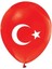 Ay Yıldız Türk Bayraklı Balon 10 Adet 1